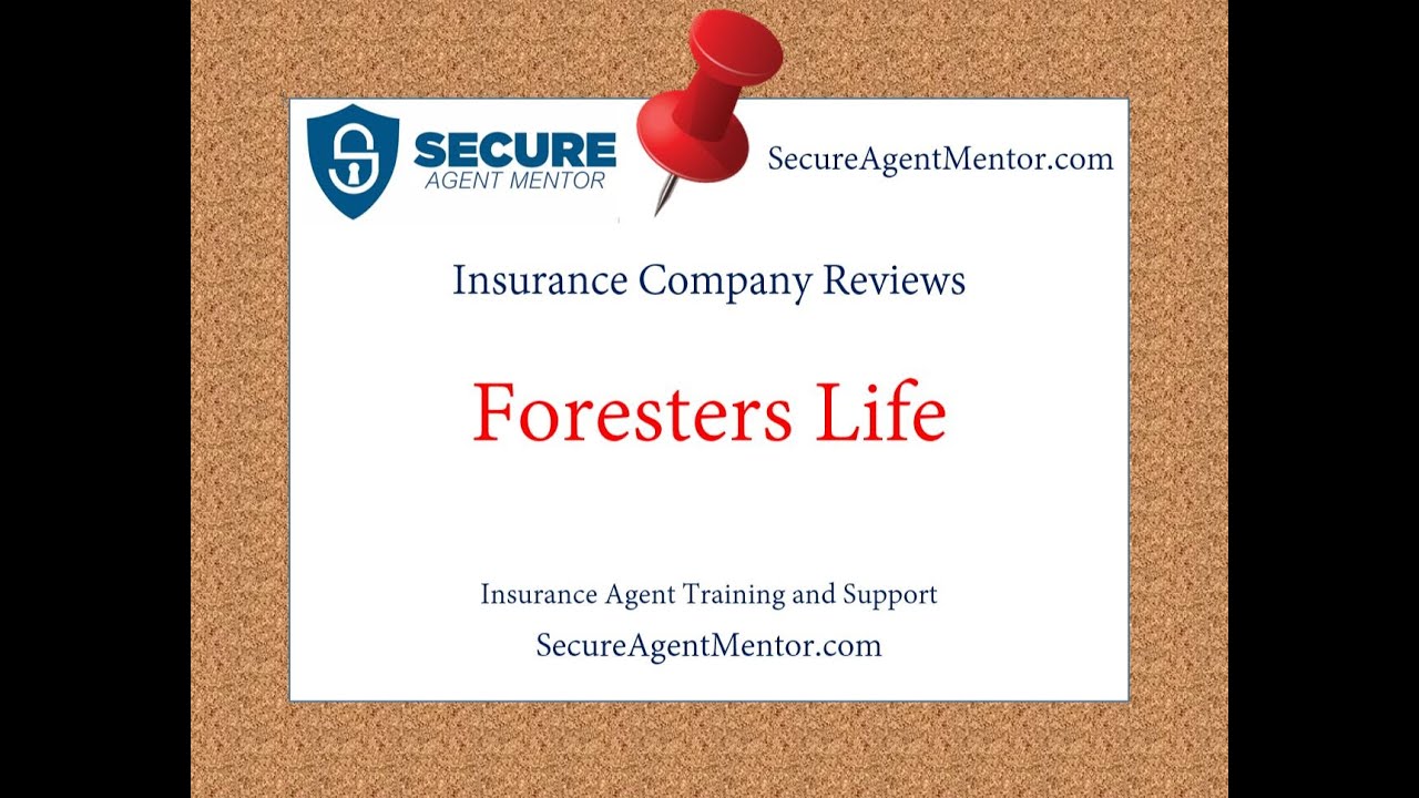 Foresters Life Insurance Sales Training Webinar 2023 Youtube