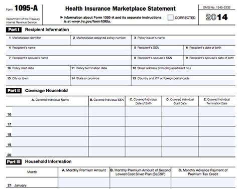 Form 1095 A 1095 B 1095 C And Instructions Obamacare Facts Form 1095 A 1095 B 1095 C And Instructions Obamacare Facts