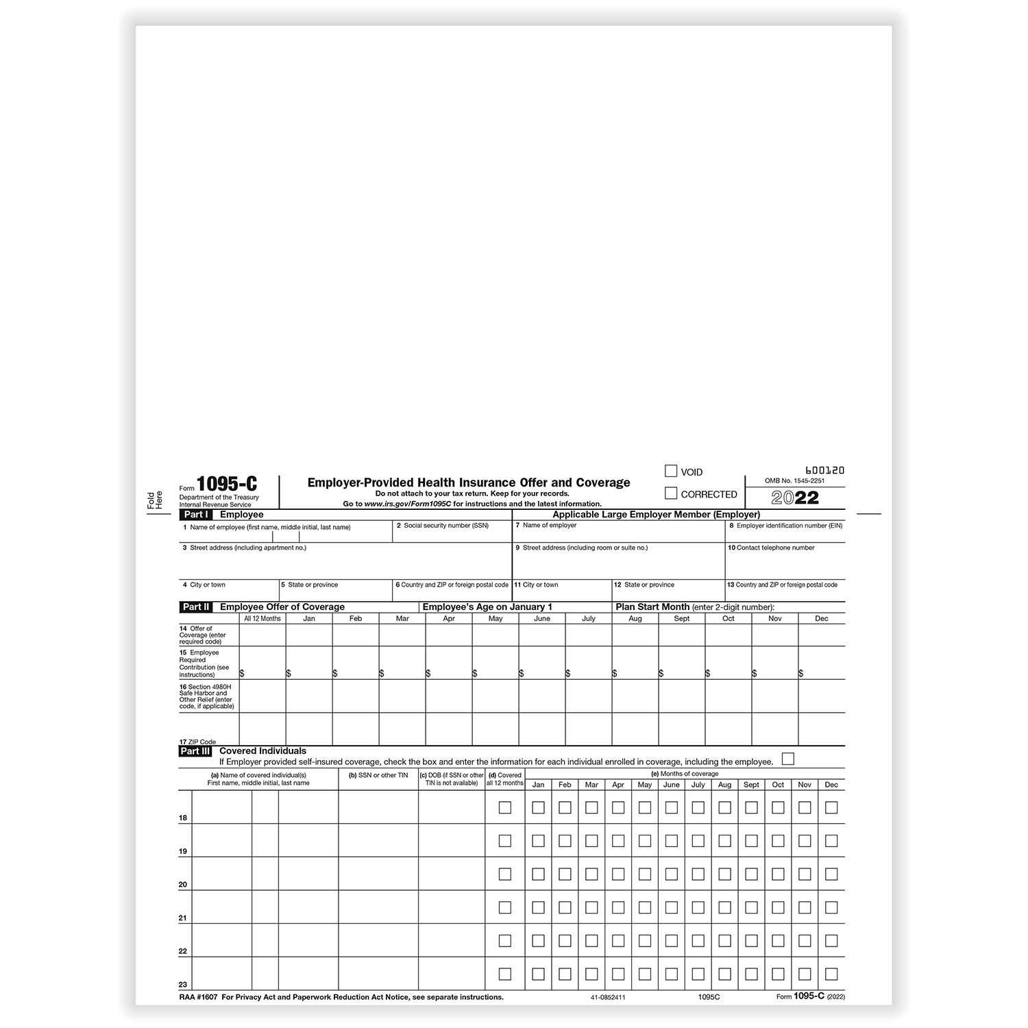 Form 1095 A Your Guide To Health Insurance Tax Credits Form 1095 A Your Guide To Health Insurance Tax Credits