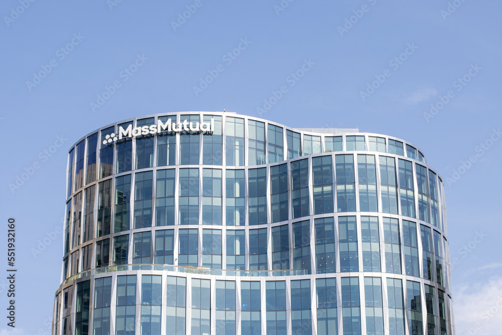 Foto De Boston Ma Usa July 1 2022 Massmutual S New Office In Foto De Boston Ma Usa July 1 2022 Massmutual S New Office In