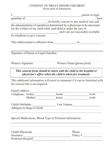 Free 10 Child Care Authorization Samples In Pdf Free 10 Child Care Authorization Samples In Pdf