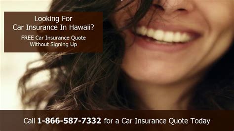 Free Hawaii Car Insurance Quote Without Signing Up Youtube Free Hawaii Car Insurance Quote Without Signing Up Youtube