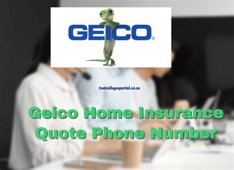 Geico Home Insurance Quote Phone Number Tvet Colleges Geico Home Insurance Quote Phone Number Tvet Colleges
