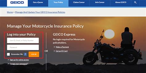 Geico Motorcycle Account Login Reviewmotors Co Geico Motorcycle Account Login Reviewmotors Co
