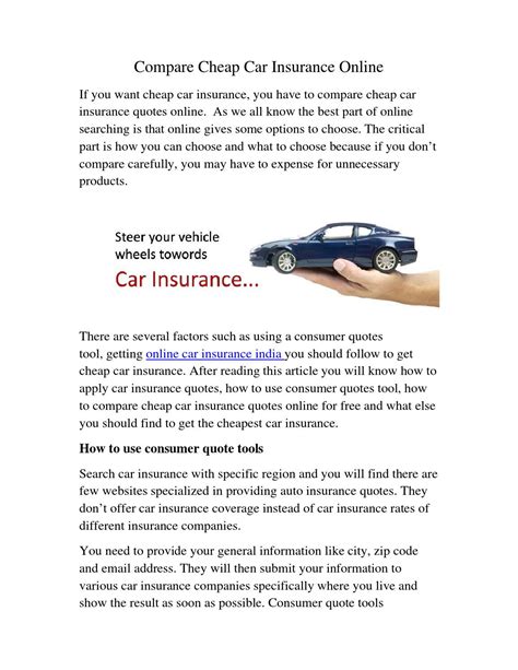 Get Quote For Auto Insurance