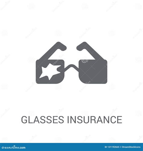 Glasses Insurance Icon Trendy Glasses Insurance Logo Concept On Stock Glasses Insurance Icon Trendy Glasses Insurance Logo Concept On Stock