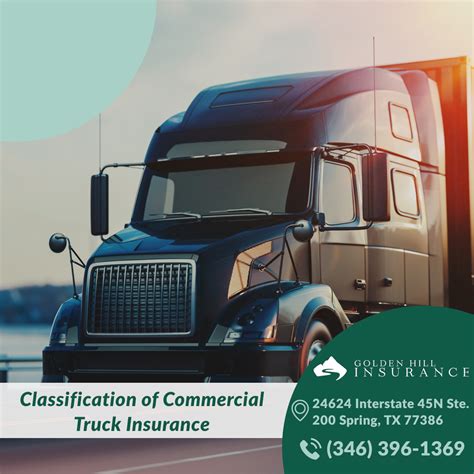 Golden Hill Insurance Classification Of Commercial Truck Insurance Golden Hill Insurance Classification Of Commercial Truck Insurance