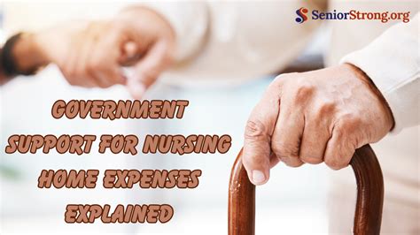 Government Support For Nursing Home Expenses Explained Senior Strong Government Support For Nursing Home Expenses Explained Senior Strong