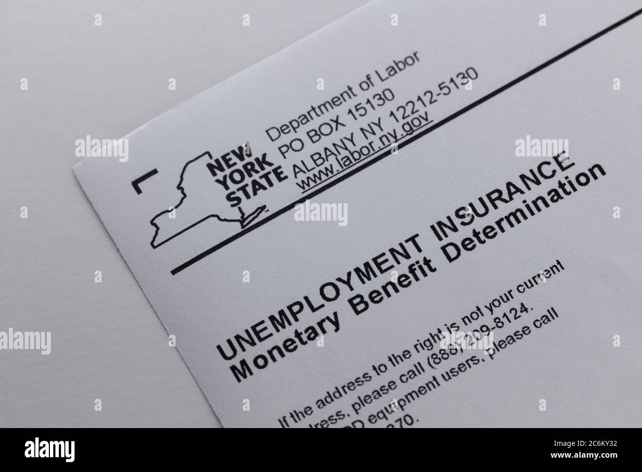 Heading Of A New York State Department Of Labor Paper Statement Of Heading Of A New York State Department Of Labor Paper Statement Of