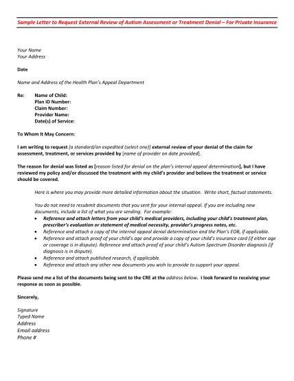 Health Insurance Appeal Letter Sle Infoupdate Org Health Insurance Appeal Letter Sle Infoupdate Org