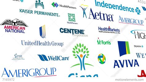 Health Insurance Brands Logo Loop Stock Animation 7165972 Health Insurance Brands Logo Loop Stock Animation 7165972
