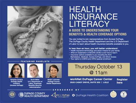 Health Insurance Literacy Workshop A Guide To Understanding Benefits Health Insurance Literacy Workshop A Guide To Understanding Benefits