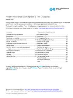 Health Insurance Marketplace 6 Tier Drug List Health Insurance Health Insurance Marketplace 6 Tier Drug List Health Insurance