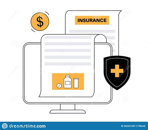 Health Insurance Online Stock Vector Illustration Of Internet 262221291 Health Insurance Online Stock Vector Illustration Of Internet 262221291