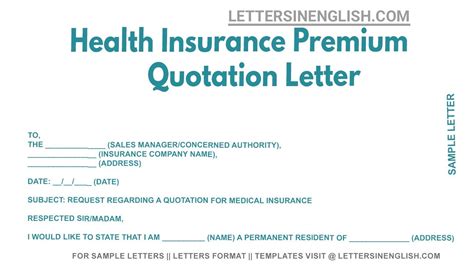 Health Insurance Quotation