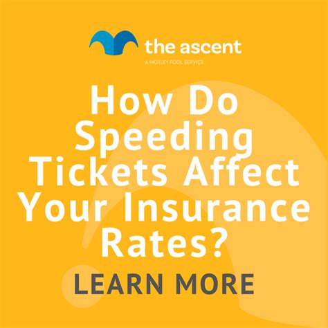 How Do Speeding Tickets Affect Your Insurance The Motley Fool How Do Speeding Tickets Affect Your Insurance The Motley Fool