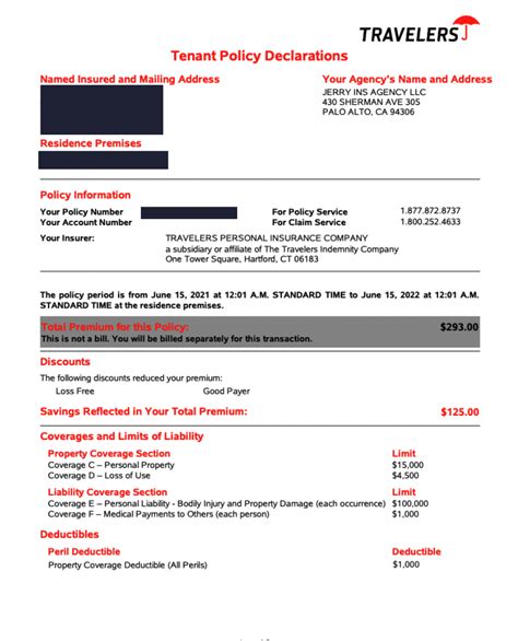 How To Find Your Travelers Declarations Page How To Find Your Travelers Declarations Page
