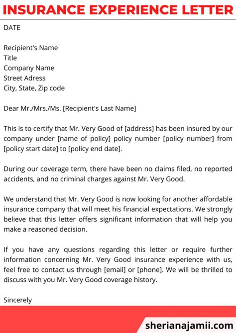 Insurance Experience Letter 2024 Guide Free Example Sheria Na Jamii Insurance Experience Letter 2024 Guide Free Example Sheria Na Jamii