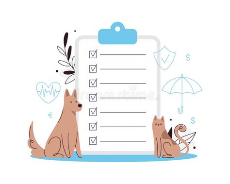 Insurance For Pets Concept Big Clipboard With Check List Medical Insurance For Pets Concept Big Clipboard With Check List Medical