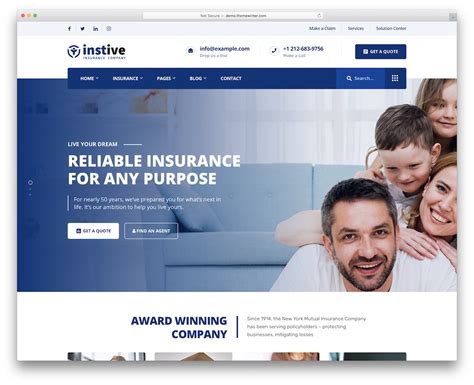 Insurance Website Templates Insurance Website Templates