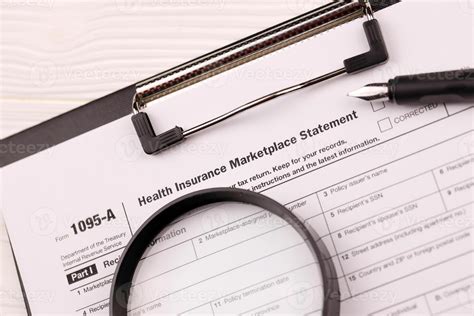 Irs Form 1095 A Health Insurance Marketplace Statement Tax Blank On A4 Irs Form 1095 A Health Insurance Marketplace Statement Tax Blank On A4
