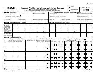 Irs Form 1095 C 2018 Fill Out Sign Online And Download Fillable Irs Form 1095 C 2018 Fill Out Sign Online And Download Fillable