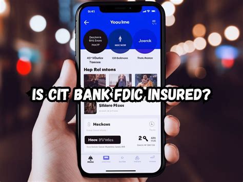 Is Cit Bank Fdic Insured Understanding The Safety Of Your Deposits Is Cit Bank Fdic Insured Understanding The Safety Of Your Deposits