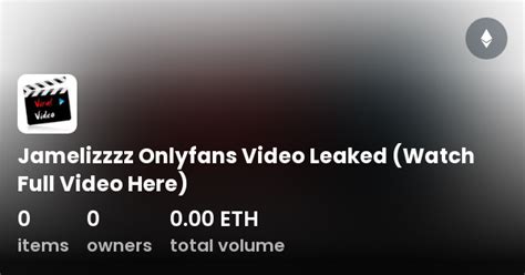 Jamelizzzz Onlyfans Leaks