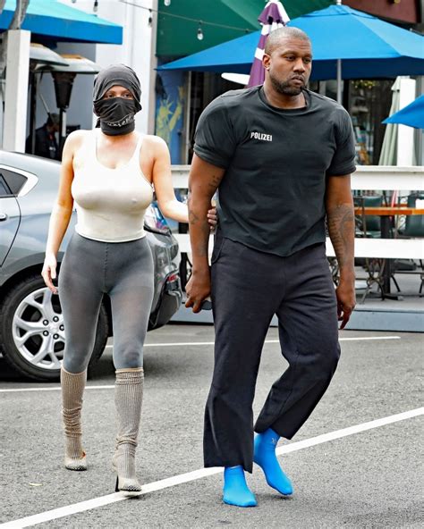 Kanye West S Wife Bianca Censori Goes Braless And Flaunts Major Kanye West S Wife Bianca Censori Goes Braless And Flaunts Major