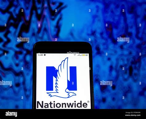 Kiev Ukraine 11Th Dec 2018 Nationwide Mutual Insurance Company Logo Kiev Ukraine 11Th Dec 2018 Nationwide Mutual Insurance Company Logo