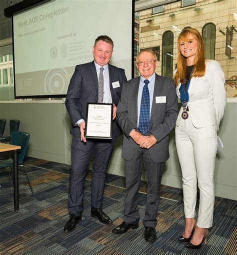 Leon Hood Acii On Linkedin Pleased To Receive The Award For Best Acii Leon Hood Acii On Linkedin Pleased To Receive The Award For Best Acii
