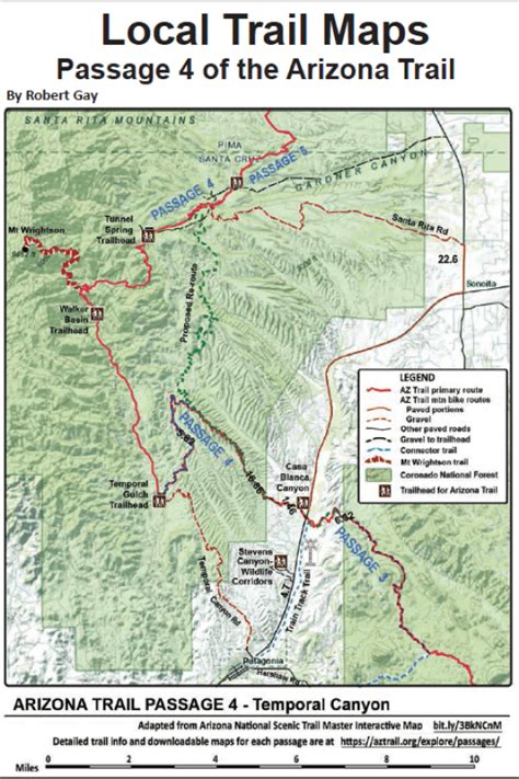 Local Trail Maps Passage 4 Of The Arizona Trail Patagonia Regional Times Local Trail Maps Passage 4 Of The Arizona Trail Patagonia Regional Times