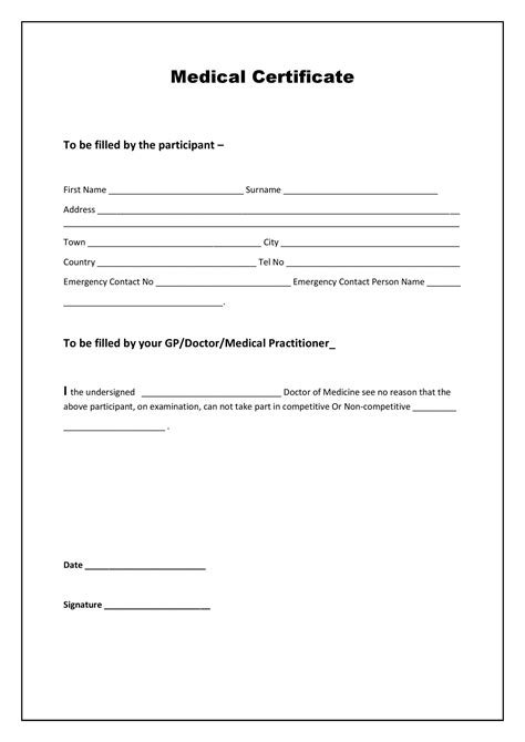 Medical Certificate Templates 10 Free Word Excel Amp Pdf Formats Samples Examples Designs Medical Certificate Templates 10 Free Word Excel Amp Pdf Formats Samples Examples Designs