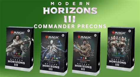 Modern Horizons 3 Commander Decks Card Game Base Modern Horizons 3 Commander Decks Card Game Base
