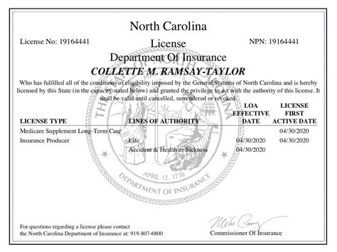 Nc Insurance License Lookup