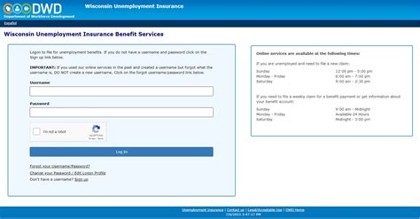 New Portal Logon Page Wisconsin Unemployment Insurance New Portal Logon Page Wisconsin Unemployment Insurance