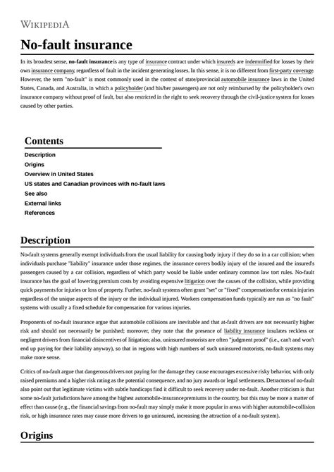 No Fault Insurance By Insurance Panda Issuu No Fault Insurance By Insurance Panda Issuu