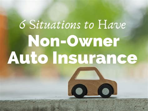 Non Owner Car Insurance Guide Non Owner Car Insurance Guide