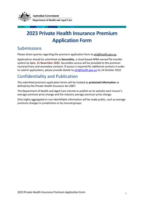 Phi 62 22 Attachments 2023 Private Health Insurance Premium Phi 62 22 Attachments 2023 Private Health Insurance Premium