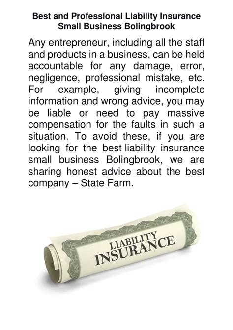 Ppt Best And Professional Liability Insurance Small Business Ppt Best And Professional Liability Insurance Small Business