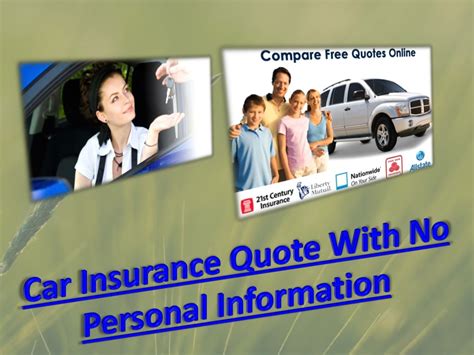 Ppt Car Insurance Quotes Without Using Personal Information Ppt Car Insurance Quotes Without Using Personal Information
