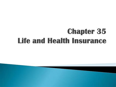 Ppt Chapter 35 Life And Health Insurance Powerpoint Presentation Id Ppt Chapter 35 Life And Health Insurance Powerpoint Presentation Id