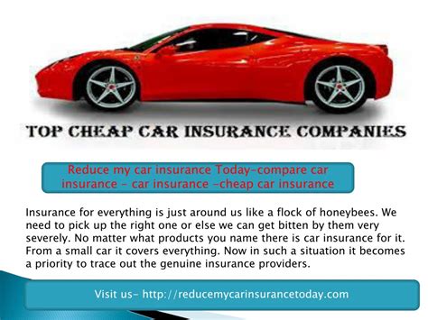 Ppt Reduce My Car Insurance Today Compare Car Insurance Car Ppt Reduce My Car Insurance Today Compare Car Insurance Car