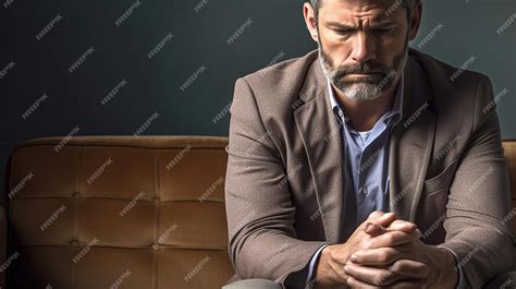 Premium Ai Image Frustrated Businessman Praying Broker Insurance Agent Premium Ai Image Frustrated Businessman Praying Broker Insurance Agent