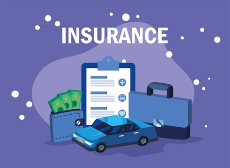 Premium Vector Car Insurance Payment And Icons Premium Vector Car Insurance Payment And Icons