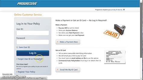Progressive Login Car Insurance