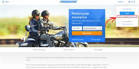 Progressive Motorcycle Insurance Login