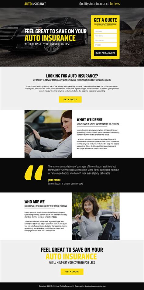 Quality Auto Insurance Free Quote Reslp 16 Auto Insurance Landing Quality Auto Insurance Free Quote Reslp 16 Auto Insurance Landing