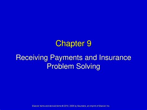 Receiving Payments And Insurance Problem Solving Ppt Download Receiving Payments And Insurance Problem Solving Ppt Download
