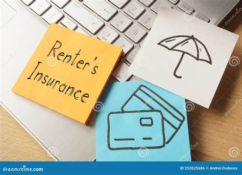 Renter S Insurance Is Shown On The Photo Using The Text Stock Photo Renter S Insurance Is Shown On The Photo Using The Text Stock Photo